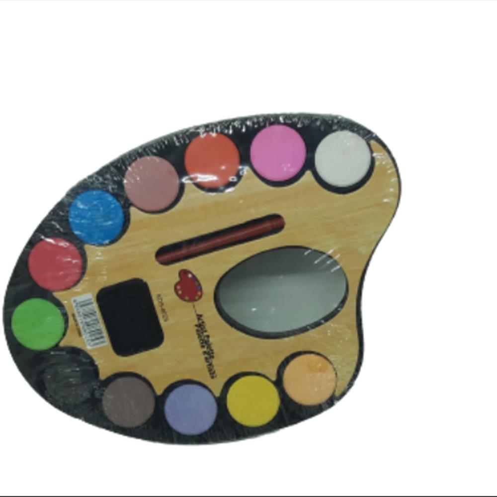 آبرنگ 12 رنگ پالتی ARTIST PALETTE سایز کوچک 