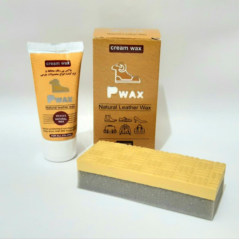 کرم واکس بی رنگ P WAX مخصوص محصولات چرمی