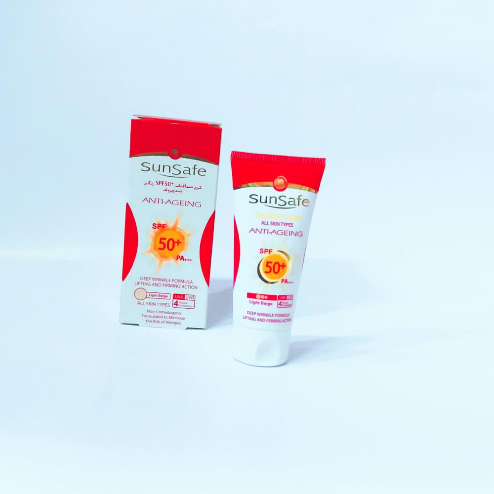 کرم ضد آفتاب سان سیف ضد چروک با SPF50